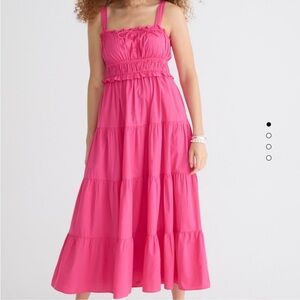 XL J. Crew Sevilla Tiered Dress